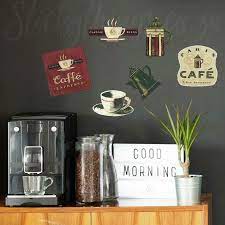Coffee Wall Art Stickers Roommates