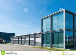 Modern Industrial Building Stock Image Image Of Business