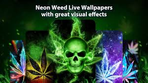 neon weed live wallpaper themes 1 1 7