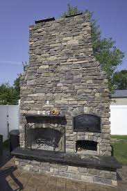 Outdoor Combo Fireplace And Pizza Oven