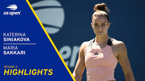 Maria sakkari is a greek professional tennis player. Katerina Siniakova Vs Maria Sakkari Highlights 2021 Us Open Round 2 Youtube