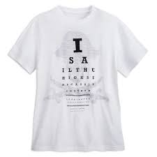 Pirates Of The Caribbean Eye Chart T Shirt For Men The