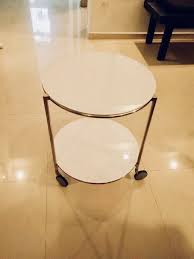 Ikea Glass Side Coffee Table Round