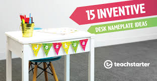 Take advantage of all the vertical space in your desk drawer by making. 15 Inventive Desk Name Plate Ideas For Teachers Teach Starter