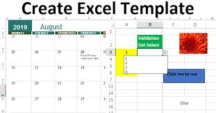 Create Templates In Excel Guide How To Create Custom