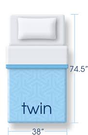 what are twin size mattress dimensions