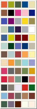 Krylon Spray Paint Colour Charts I