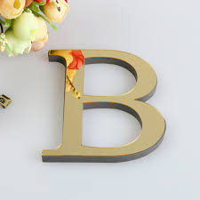 26 English Letters Wall Sticker Diy 3d