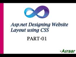 asp net designing layout using