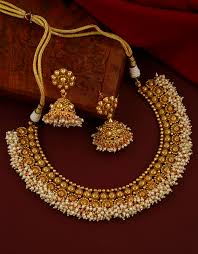 bridal choker necklace set