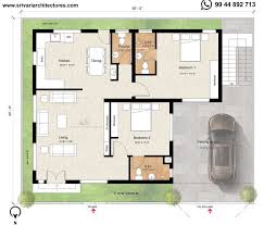 Floor Plans 2bhk House Plan