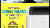 All drivers available for download have been scanned by antivirus program. How To Install Canon Lbp 6030 6040 6018l Wireless Printer On Windows 7 8 1 8 10 In Hindi Youtube