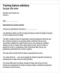 contract offer letter templates 14