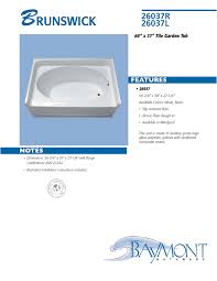 Baymont Bathware Catalog