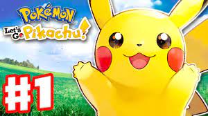 Pokemon Let's Go Pikachu and Eevee - Gameplay Walkthrough Part 1 - Intro  and Gym Leader Brock! - YouTube