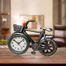 Serenable Bicycle Clock Retro Style