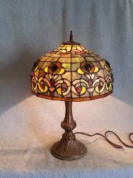 Stained Glass Lamp Fl Pattern