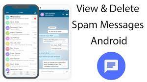 delete spam messages on android
