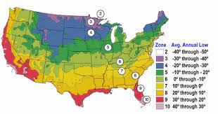 science usda hardiness zone map