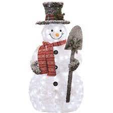 Freestanding Snowman Decoration