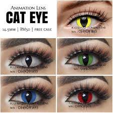 Alibaba.com offers 1,306 cat contact lense products. Ready Stock Malaysia Cat Eye Cosplay Lens Animation Halloween Crazy Lens Soft Contact Lens Shopee Malaysia