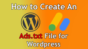 ads txt file for wordpress s