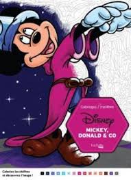 RÃ©sultat de recherche d'images pour "livre coloriages magiques mickey"