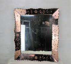 Venetian Mirror Ornate Etched Cut To