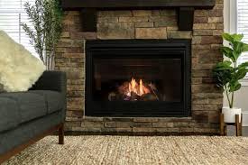 Gas Fireplace Black Soot