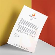 Meaning of headed paper in english. Headed Paper Letter Head Printed Letterhead Letter Headed Paper Customised Letterhead A A Ã¿a A A Design Mania Gurgaon Id 14046560197 Let S Start With The Basics