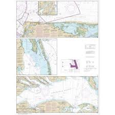 Noaa Chart Cape Henry To Pamlico Sound Including Albemarle Sd Rudee Heights 12205