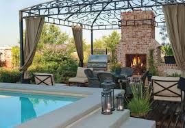 8 outdoor fireplace and fire pit design