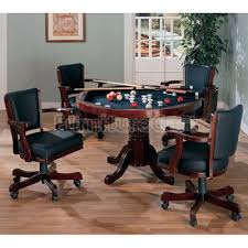 Bumper pool tables bring playing bumper swimming, a daily entertainment recreation played by a pair of players. Mitchell Poker Bumper Pool Game Room Set Cherry Game Room Tables Game Table And Chairs Bumper Pool