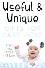 unique baby gifts for boy