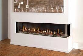 Gas In Built Multi Sided Fireplaces