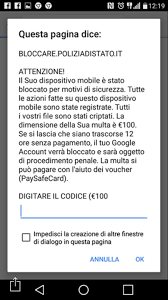 The polizia di stato virus will lock you out of your computer and applications, so whenever you'll try to log on into your windows operating system or safe mode the polizia di stato ransom is a scam and you should ignore any alert that this malicious software might generate and remove this trojan. Cryptolocker Finta Pagina Della Polizia Chiede Di Pagare 100 Euro Corriere Nazionale