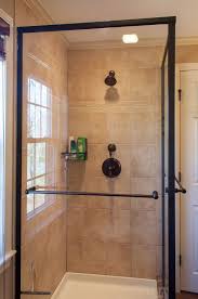 Tile Shower With Oil Rubbed Bronze