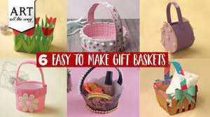 6 easy to make gift baskets handmade