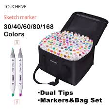 We did not find results for: Buy Touchfive Markers 30 40 60 80 168 Color Sketch Art Marker Pen Double Tips Alcoholic Pens For Artist Manga Markers Art Supplies School At Affordable Prices Free Shipping Real Reviews With Photos Joom
