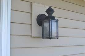Replacing An Outdoor Light Fixture