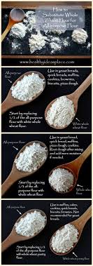 how to subsute whole wheat flour for