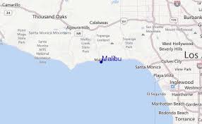 Malibu Location Map Malibu Tide Times Surf Forecast