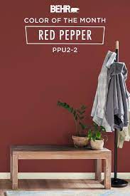 Behr Color Of The Month Red Pepper