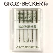 Groz Beckert 5 Pack 130 705h E Home Embroidery Sewing