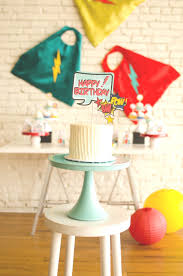 50 beautiful birthday cake and ideas for kids and. Comic Book Superhero Party Ideas Free Printables Mint Event Design