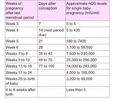 Hcg Levels In 3 4th Week Babycenter