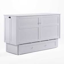 Clover Queen Murphy Cabinet Bed White