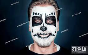 sugar skull makeup halloween face art