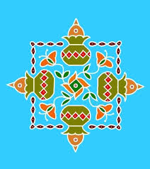 Kolams are traditional art forms that simple and beautiful pongal rangoli. 16 Best Pongal Kolam Designs That You Should Try In 2019