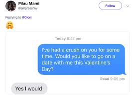 Maybe one day i can call you my bf or my husband, it all depends on you. Women Text Their Crushes About Valentine S Day Dates And Tweet Their Resulting Screenshots Fail Blog Funny Fails